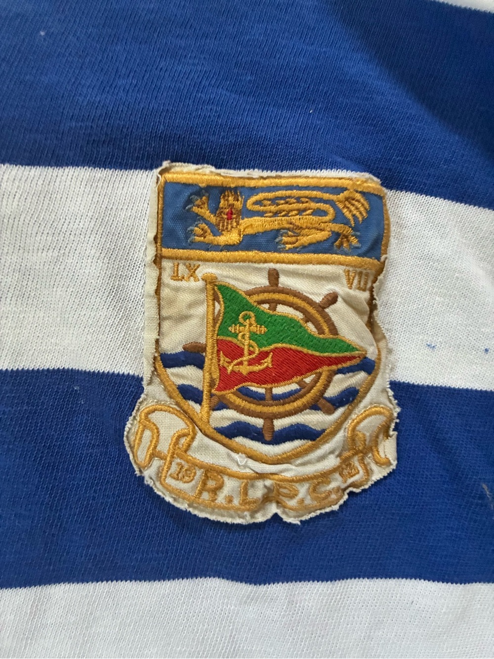 2013 Striped Ralph Lauren Rugby Shirt - Size XL - Picture 3 of 5